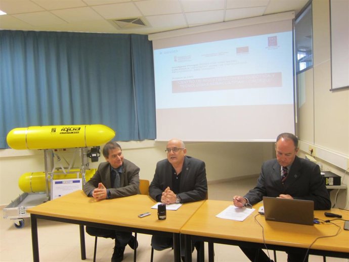 Presentación del  centro para investigación robótica y tecnologías subacuáticas 