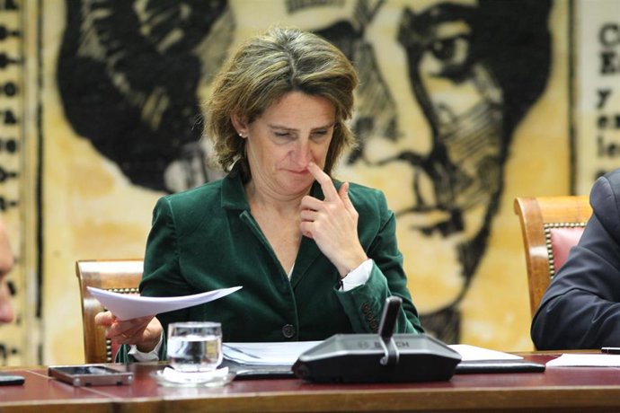 Comparecencia en Comisión de la ministra para la Transición Ecológica, Teresa Ri