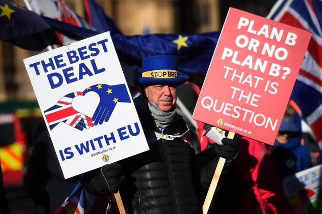 Protestas contra el Brexit en Londres