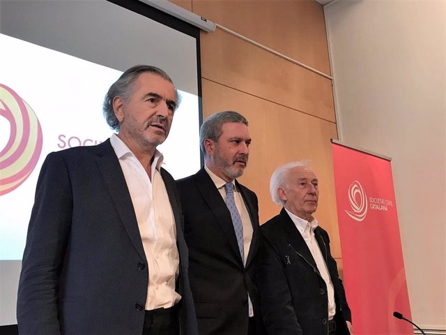 Bernard-Henri Lévy (filósofo), Josep Ramon Bosch (SCC), Albert Boadella (autor t