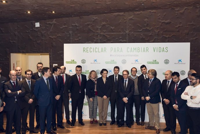 Presentación del programa 'Reciclando vidas'