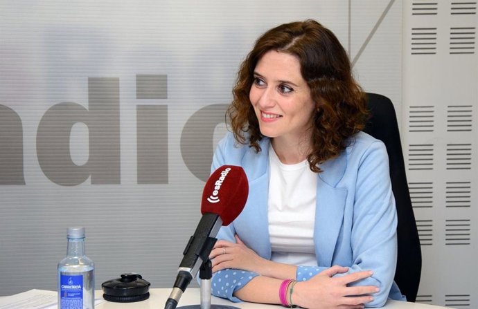 La portavoz del PP de Madrid, Isabel Díaz Ayuso