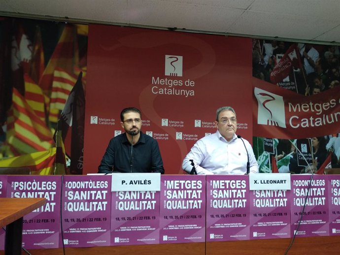 ARXIVO / P.Avilés i X.Lleonart de Metges de Catalunya