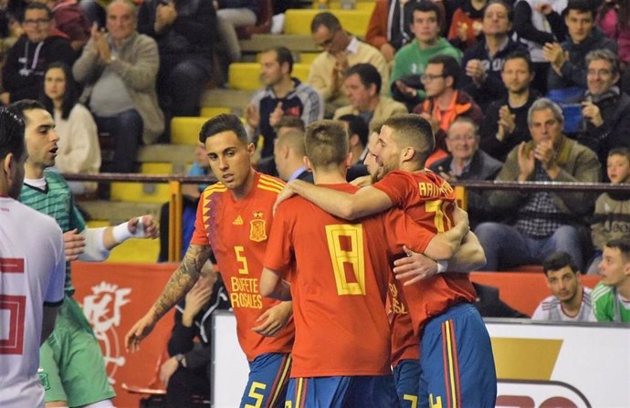 La selección española de fútbol sala