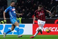 Piatek debuta con doblete ante el Nápoles y mete al Milan en semifinales de la Copa de Italia