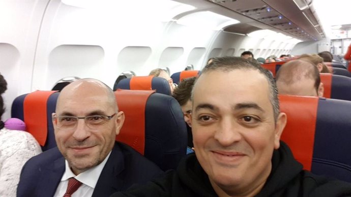 Tito Álvarez y Elpidio Silva viajan a Bruselas para trasladar las protestas del 