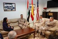 El presidente iraquí pide al Rey que España se implique en la reconstrucción del país