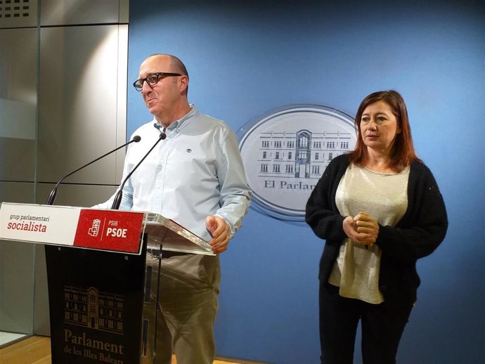 Rueda de prensa por las Jornadas Parlamentarias del PSIB