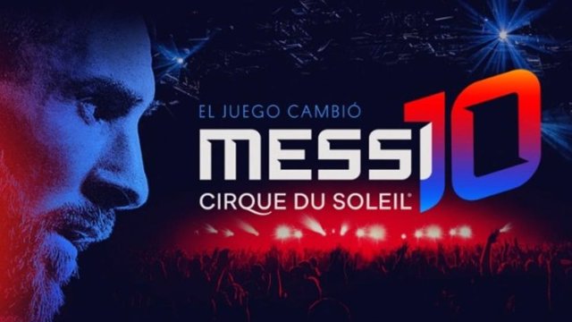 Messi protagonista del cirque du soleil