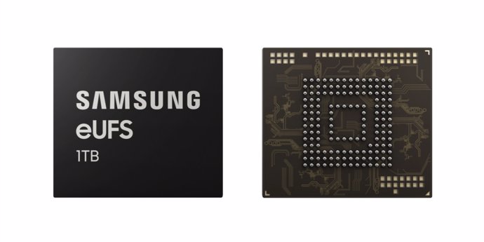 Memorias eUFS de 1TB de Samsung