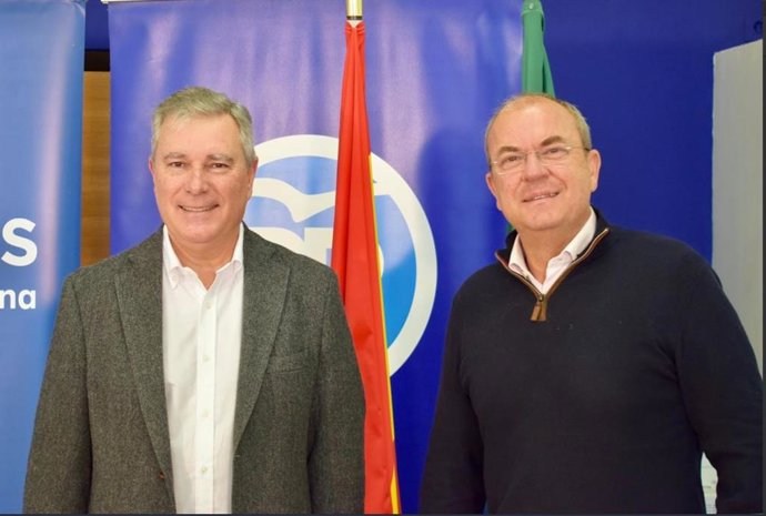 Manuel Lozano y José Antonio Monago