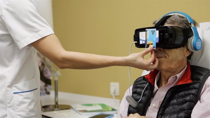 El Ruber Internacional incorpora el uso de gafas virtuales durante el tratamient