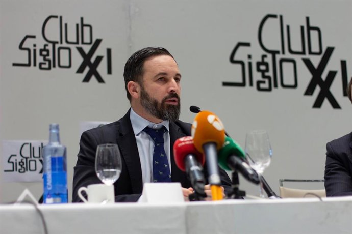 Santiago Abascal protagonitza un Esmorzar Informatiu del Club Segle XXI