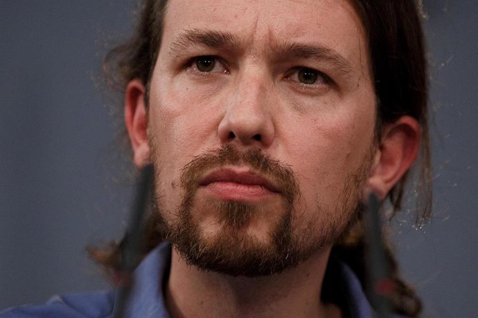 El líder de Podemos, Pablo Iglesias