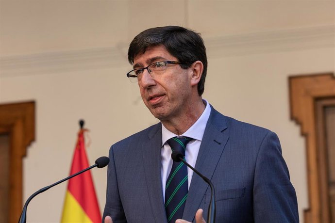 El vicepresidente de la Junta, Juan Marín