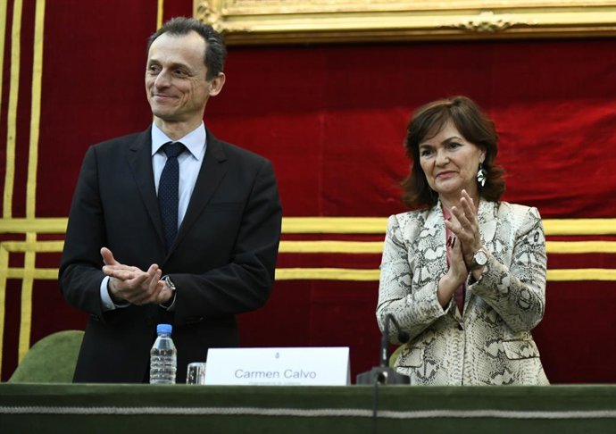 Acto de reparación a siete académicos en la Real Academia de Ciencias Exactas, r