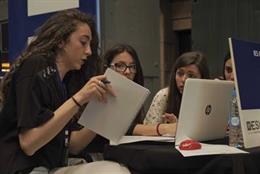 Jóvenes de Baleares en un concurso