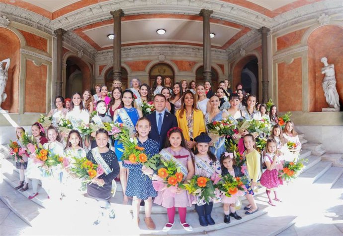 Recepción a las candidatas