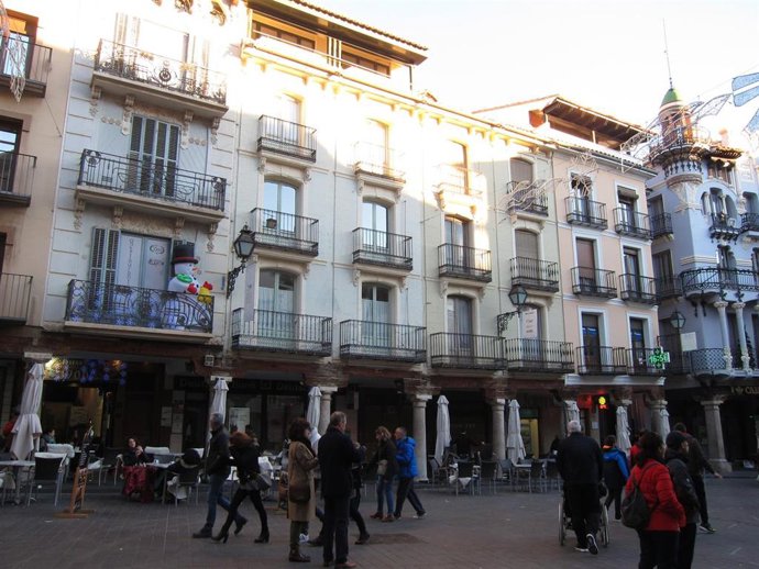 Plaza del Torico en Teruel