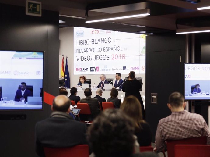 Presentación Libro Blanco del Desarrollo Español de Videojuegos
