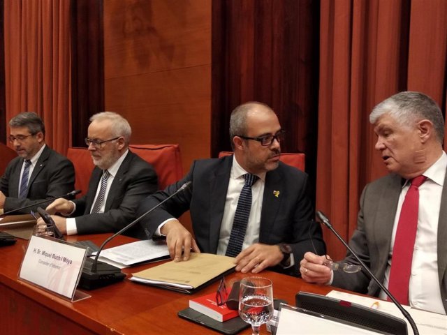 El conseller de Interior, Miquel Buch