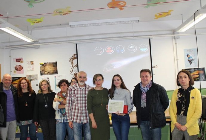 Entrega del Premio Extraordinario de la ESO en el IES Cerro de los Infantes
