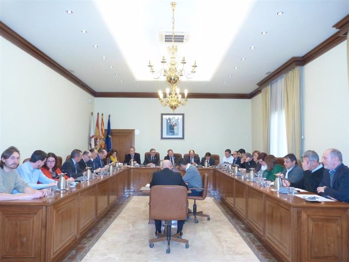 Pleno de la Diputación Provincial de Teruel