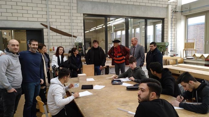 Visita al centro de FP en Geldern, en Alemania