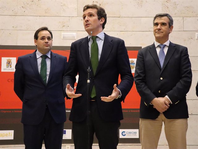 Pablo Casado visita el Centro Europeo de Empresas e Innovación en Guadalajara