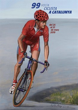 Cartel de la 99 edición de la Volta Ciclista a Catalunya