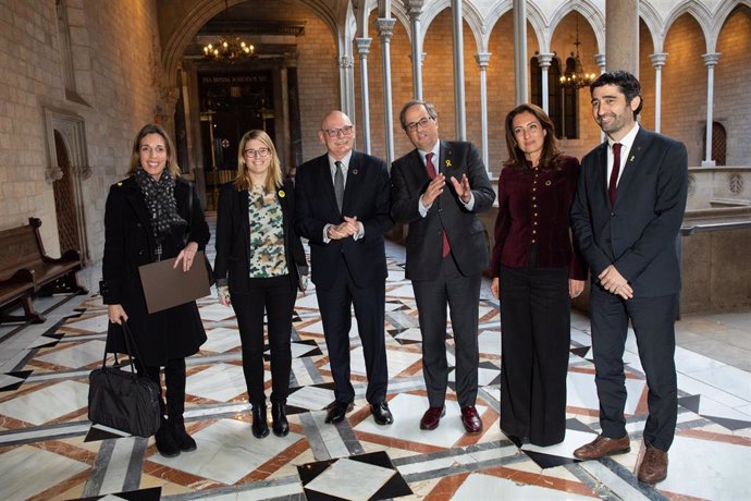 Reunión del presidente de la Generalitat, QuimTorra, con el consejero delegado d