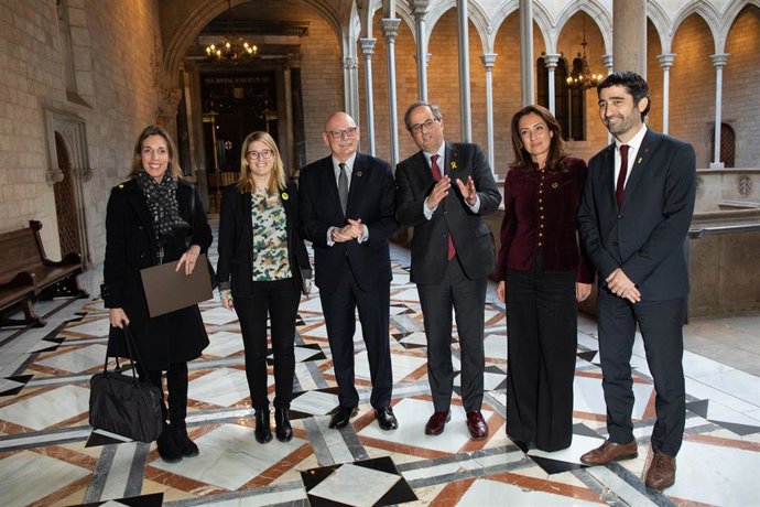 Reunió del president de la Generalitat, QuimTorra, amb el conseller delegat d
