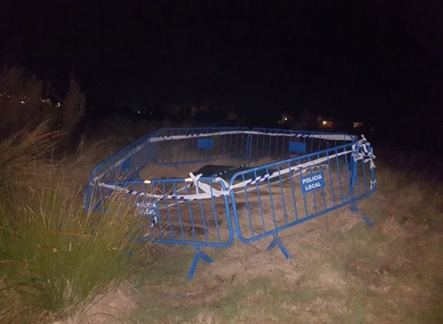 Pozo precintado en Badajoz