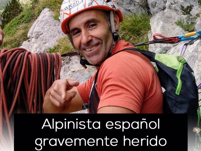 La historia de Jesús Gutiérrez, el alpinista que fue a un rescate y acabó gravem