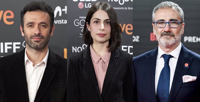 Tres de los directores nominados a los Premios Goya