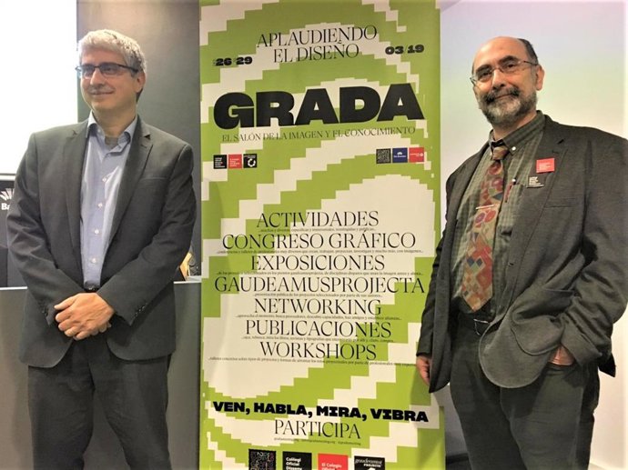 Jordi Magre (dtor. Graphispag 2019) Jesús Del Hoyo (Colegio de Diseñadores Gráfi