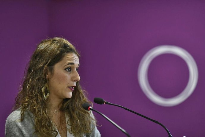 Rueda de prensa de Podemos tras el Consejo de Coordinación del partido