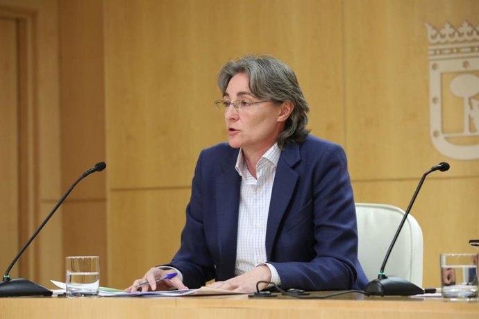 La primer teniente de alcalde de Madrid, Marta Higueras, comparece en rueda de p