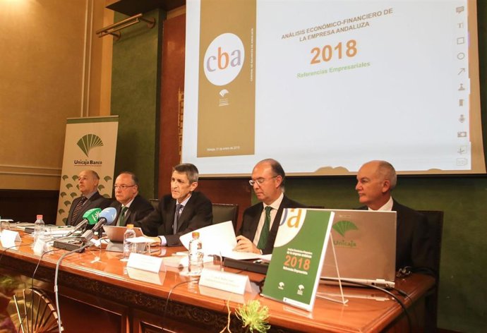 Unicaja Banco presenta el Análisis Económico-Financiero de la Empresa Andaluza 2