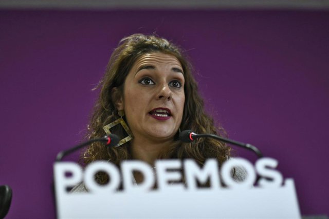 Rueda de prensa de Podemos tras el Consejo de Coordinación del partido