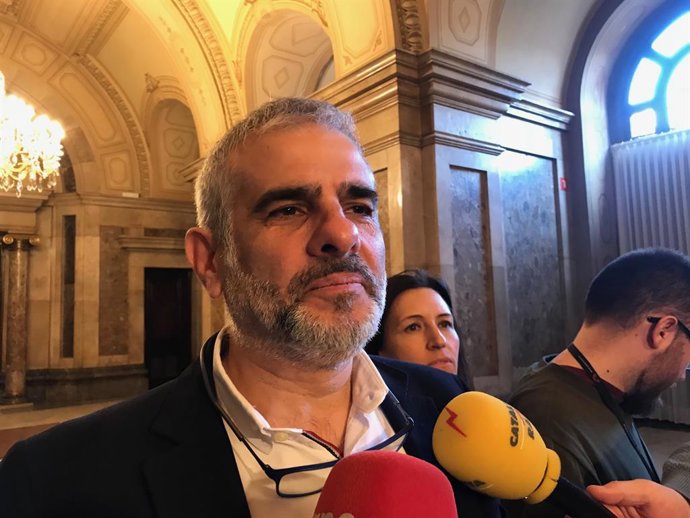 El portaveu de Cs al Parlament, Carlos Carrizosa