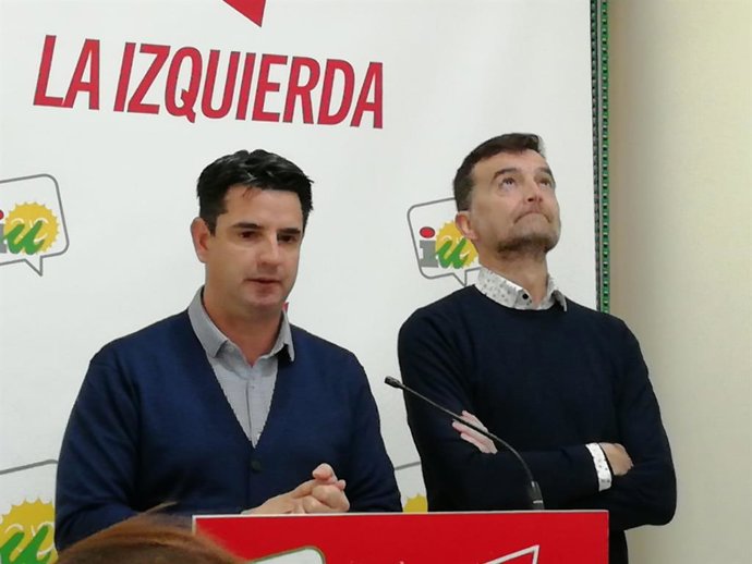 Maíllo (dcha.) y García en la rueda de prensa