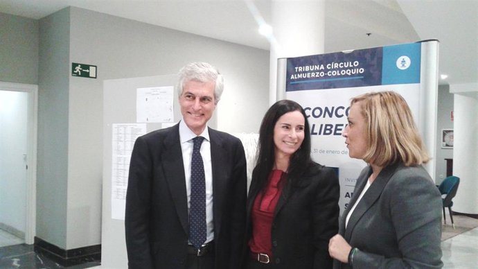 Adolfo Suárez Illana en el Círculo de Empresarios de Galicia