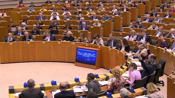 Ple del Parlament Europeu