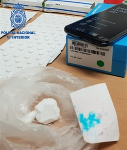 Cocaína requisada