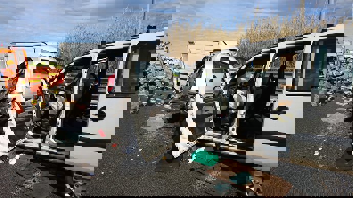 Seis heridos en un accidente en Xeresa