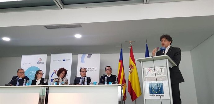 Intervención de Colomer en la jornada