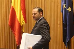 Comparecencia del ministro de fomento, José Luis Ábalos, para informar sobre el 