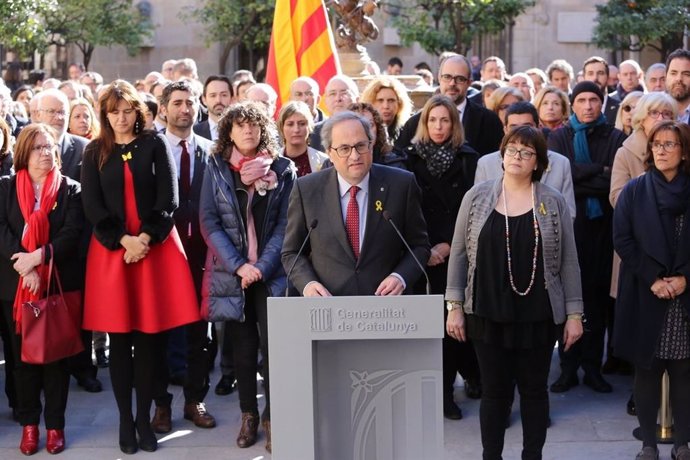 El president de la Generalitat, Quim Torra, en una foto d'arxiu