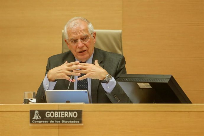 Comparecencia de Josep Borrell en el Congreso para explicar la posición española